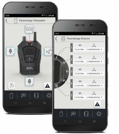 App-rotacteur-parametrage